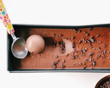 Domaći sladoled: malina i čokolade