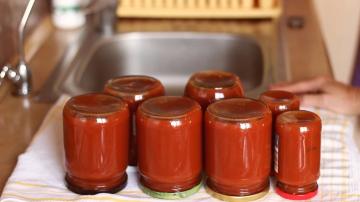 Domaći umak od rajčica za zimu 🍅 prikupljanju paradajz kečap