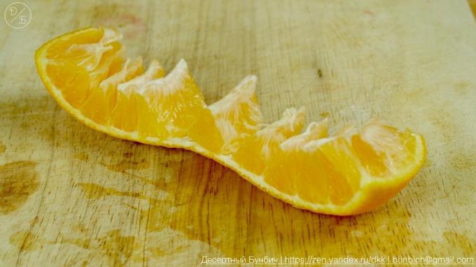 Kako smanjiti mandarinski, koja je izgledala lijepo na novogodišnji stol