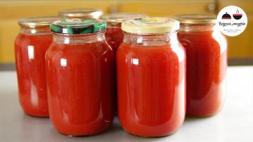 Sok od rajčice za zimu: davno napušteni drugi recepti